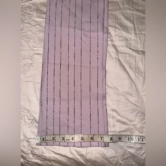 I.AM.GIA Like New pinkDominique Logo Stripe High Rise Tapered Straight leg pant